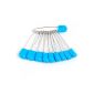 2 1/8 inches 50pcs Plastic Safety Pin for the Baby Diapers (Baby Care)
