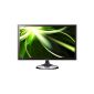 Samsung SyncMaster S27A550H 68.5 cm (27 inches) Widescreen LCD Monitor (LED, VGA, HDMI, 2ms response time) pink black (Accessories)