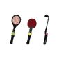 Speedlink Match 3 in 1 sports equipment for the Playstation 3 / PS3 Move motion controller (tennis, table tennis, golf) (Accessories)