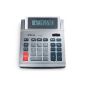 Relax Days desktop calculator with extra large buttons and swiveling display - solar and battery (Office supplies & stationery)