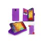 Orzly® - Multi-Function Wallet Case for GALAXY Note III (Portfolio Case with Stand & Support Integrated) - Cover / Wallet PURPLE / PURPLE SAMSUNG GALAXY NOTE 3 SmartPhone (2013 Model) (Wireless Phone Accessory)