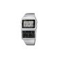 Casio - Vintage - DBC-611th-1EF - Men Watch - Quartz Digital - Silver Dial - Silver Bracelet (Watch)