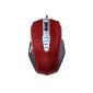 Perixx MX-3000R, laser gaming mouse - Avago 8200ppp Laser Sensor - Omron Micro Switch - 8 programmable keys and 5 weight Profiles- System - The voting rate in 1000 HZ (Accessory)