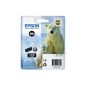 Epson T2611 ink cartridge polar bear, Single Pack, photo black (Office supplies & stationery)