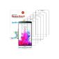 LG G3 protector, Bestwe Screen Protector Ultra Clear Screen crystal clear protector for LG G3 (LG G3 in the set of 6)