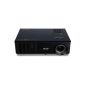 Acer P1163 3D SVGA DLP projector (directly on 3D-capable HDMI 1.4a, 3,000 ANSI lumens, contrast 17.000: 1, 800x600 pixels) black (Office supplies & stationery)