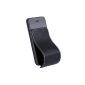 VIP luxury designer leather case for iphone 5 / 5s, BLACK (Electronics)