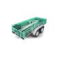 Trailer net luggage net for load securing 2 x 3 m extensible to 3.8 x 4.2 m (Automotive)