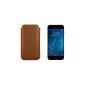 Lucrin - Classic Case for iPhone 6 - Cognac - Smooth Leather