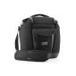 USA GEAR Deluxe bag SLR Camera with Lens - Can Carry up to 3 Goals and Additional Accessories - Black (Electronics)