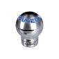 WRC 007 300 shift knob aluminum look and painted all in blue (Automotive)