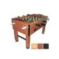 Foosball / soccer table height adjustable and massive choice of color wooden décor, mahogany or black (Misc.)