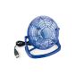 mumbi USB Mini Fan for the desk with on / off switch, blue (tool)