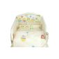 Baby bed set 60x120 cm - 3 pieces cotton Organic Certified - Tower + bed Duvet and Pillow Case Circus Train (Baby Care)