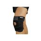 Bracoo Knee breathable neoprene Black One size (Sport)