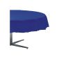 Navy Blue Flag Plastic Round Tablecloth (Toy)