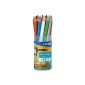 Lyra - Pot 18 triangular colored pencils Lyra Super Ferby varnish (Toy)
