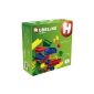 Super ball track parts in conjunction with DUPLO bricks