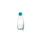 Water Bottle with closure - 0.5 liters, cover color: Petrol
