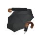 Pocket umbrella Noir Easymatic ALUPLA - Pierre Cardin (Sports Apparel)