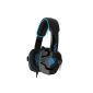 Headset Earphone Audio Multimedia Wired Microphone for PC Games Gaming (Electronics)