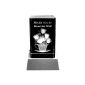 Kaltner presents mood lighting LED candle 3D Laser Crystal Block Flowers BEST MAMI