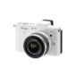 Nikon 1 V1 system camera (10 megapixels, 7.5 cm (3 inch) screen) white including 1 NIKKOR VR 10-30mm lens (Electronics)