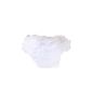 white baby girl ruffle bloomers panties diaper cover image S (Textiles)