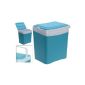 Coolbox 25L cooler bag insulated box 25L turquoise blue incl. 4x 500ml cold pack (Misc.)