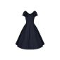 Lindy Bop 'Belina' Vintage 1950's Dolce Vita Italian Style Flared Dress (Clothing)