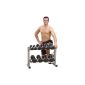 Body-Solid Powerline PDR282 dumbbell rack with 2 shelves (Misc.)