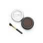 Eyebrow powder Dark Brown, Marie-José | professional eyebrow makeup with brush | Water-resistant and smudge-proof | Content 3 g (Misc.)