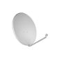 Antenna Opticum 100 cm steel, light gray FullHD 3D HDTV satellite dish mirror NEW (Electronics)