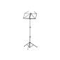 Stagg MUS-A3 BK 3-stage music stand, black (Electronics)
