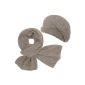 CASPAR classically elegant ladies Basques hats / scarves Set of high-quality angora wool / Heat insulating - many colors - SC241 (Textiles)