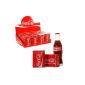 Coca Cola Retro Small tin box cigarette case Metal Printed NEW (Office supplies & stationery)