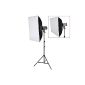 Neewer® Softbox 50x70cm Square Professional Studio Light Box with Universal Bracket for Flash Photography Camera (Electronics)