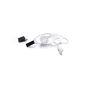 Toncado USB Vacuum Cleaner (White) (Office Supplies)