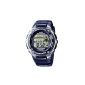 Casio - WV-200E-2AVEF - Radio Controlled Watch - Steel and Resin - Digital Quartz - Multifunction - Chronograph - Time Zones - Alarm - Timer - Blue Rubber Strap (Watch)