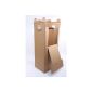 3 wardrobe boxes in professional quality 2-wavy Kleiderbox wardrobe boxes textile carton incl. Clothes rail of A & G today (Office supplies & stationery)