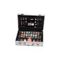 Schmink-Koffer Box 51 pieces makeup in aluminum briefcase (Health and Beauty)