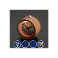 BESTOPE® Cute wooden Alarm Clock Eco-Friendly Table Clocks Silent Alarm silent movement Reiser alarm clock with night light (wood) (household goods)