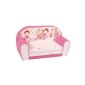 Knorr-Baby Mini Sofa bed Sofa with closing function playroom pink (Baby Product)