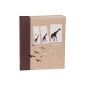Panodia photo album self adhesive Giraffe Brown - for up to 120 photos 10 x 15 cm - 40 pages - Album (Electronics)