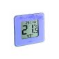 TFA Dostmann digital thermo-hygrometer Style 30.5021.11, purple with ornament (garden products)