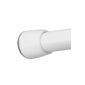 Interdesign 78572EU Cameo shower curtain tension rod, medium, 109-190 cm, White (Kitchen)