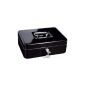 Wedo 145321X Cash box 5 compartments 25 x 18 x 9 cm Black (Office Supplies)