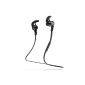 deleyCON SOUND TERS sports nano Bluetooth In-Ear Headphones [Black / Black] for mobile phone, PC, tablet, Apple iPhone / Mac, smartphone (Electronics)