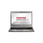 Toshiba Satellite Z830-10J 33.8 cm (13.3 inches) Ultrabook (Intel Core i5 2467M, 1.6GHz, 4GB RAM, 128GB SSD, Intel HD 3000, Win 7 HP) (Personal Computers)