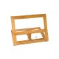 Wedo 2113107 bookstand wood bamboo brown large version (Office supplies & stationery)